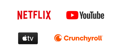 Over 10,000 apps and games, straight to your TV