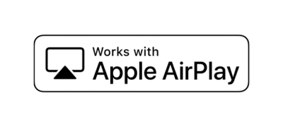 Compatible with Apple AirPlay 2