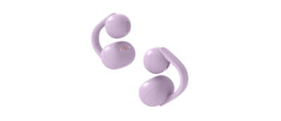 Cận cảnh tai nghe LinkBuds Clip màu oải hương