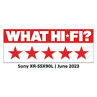 Η εικόνα του λογότυπου του βραβείου 5 αστεριών του WHAT HI-FI
