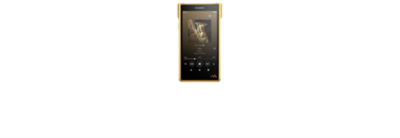 Front-on image of the Sony NW-WM1ZM2 Walkman