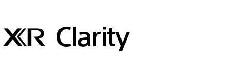 Logotipo de XR Clarity