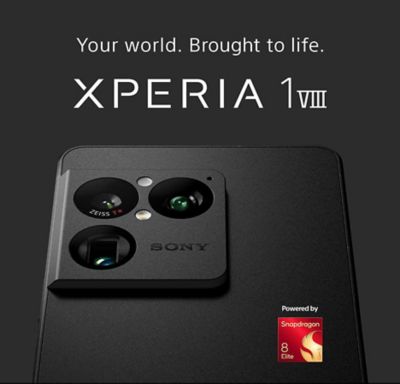Din verden. Bragt til live. Xperia 1 VIII drevet af Snapdragon 8 Elite Gen 5