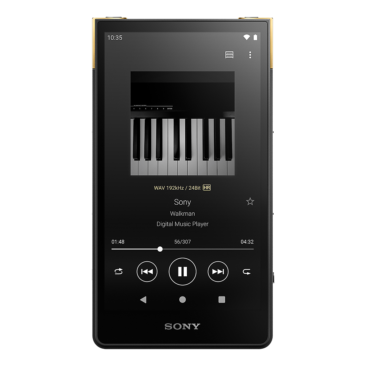 NWZX707-B High-resolution Audio | Portable Audio Player | Sony CA