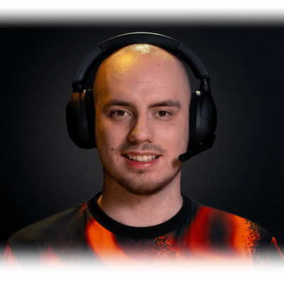 Profile image of Derke wearing a pair of black INZONE H5 headphones