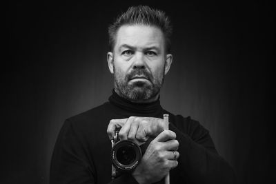 Autorretrato de Gary Williamson, fotógrafo con discapacidad visual