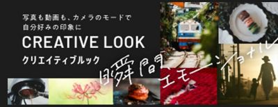 クリエイティブルックについて、詳しくはこちら
