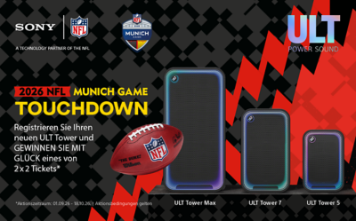 Gewinnen Sie Tickets für das 2026 NFL Munich Game Patriots vs Lions!