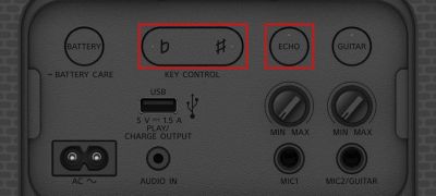 Inputs and settings in one place