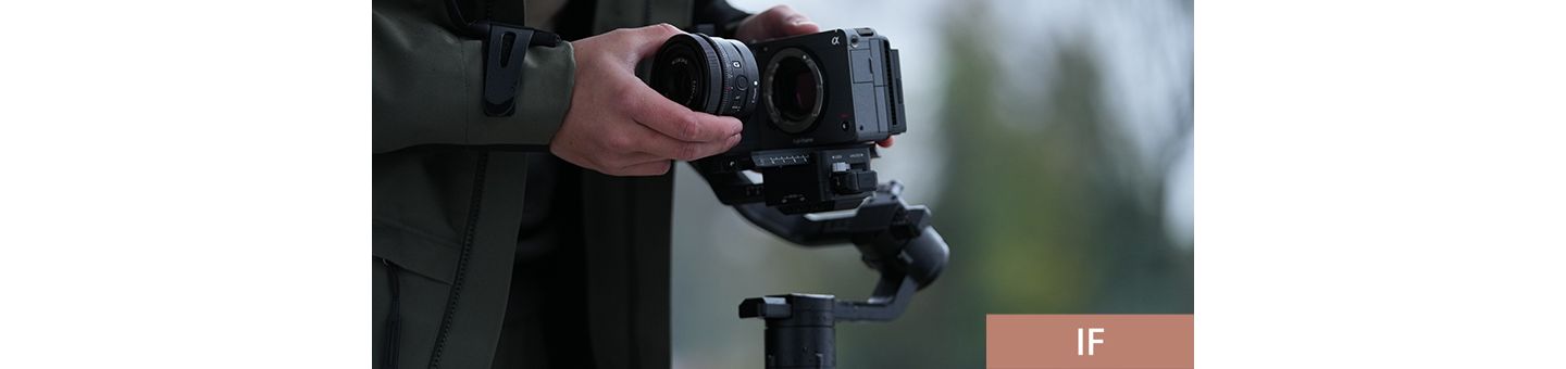 Lấy nét bên trong hỗ trợ quay phim thoải mái