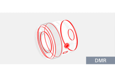 Ilustración que muestra el diseño resistente al polvo y la humedad