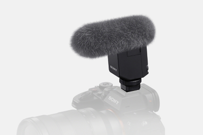 Imagen del producto ECM-B10 con un paraviento de pelo