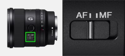 Easy manual/auto focus switching