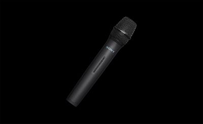 Close-up of the Sony original wireless mic.