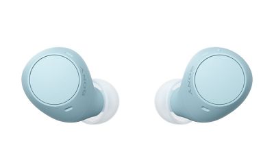 WF-C510 earbuds in blue