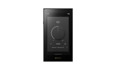 Sony NW‑ZX900 home screen showing Android app icons
