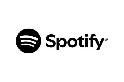 Logo Spotify negru