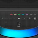 Close up image of the SRS-XV900 wireless speaker top touch panel 