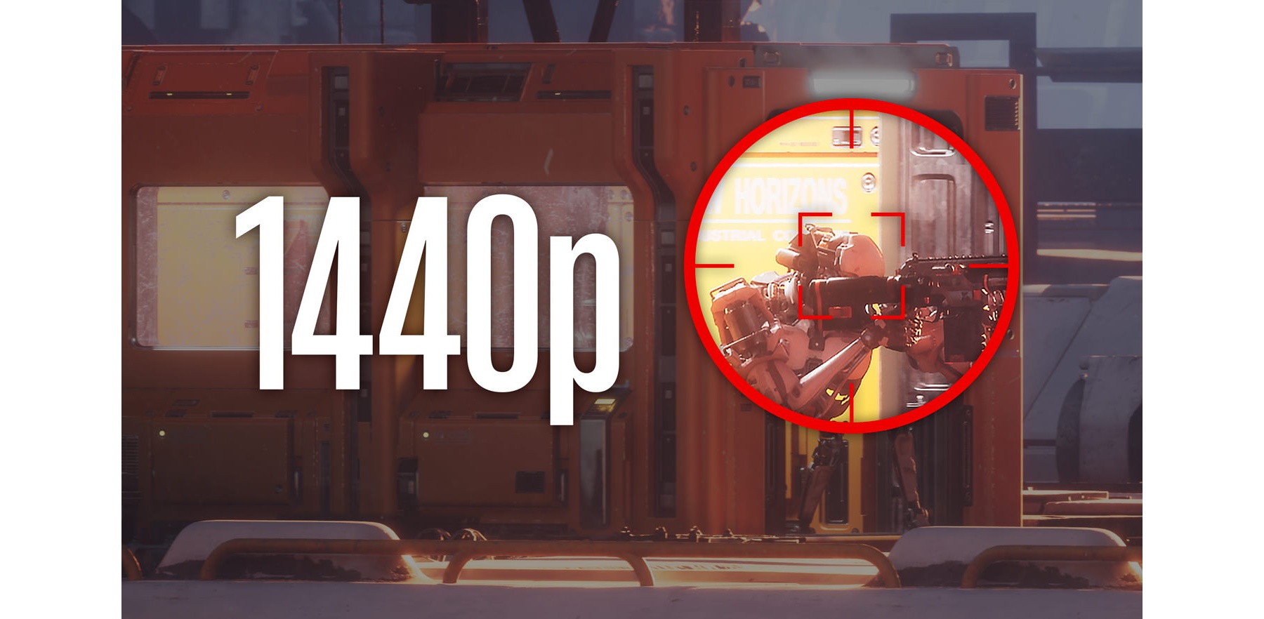 Sony INZONE M10S QHD 1440p long-range gaming detail