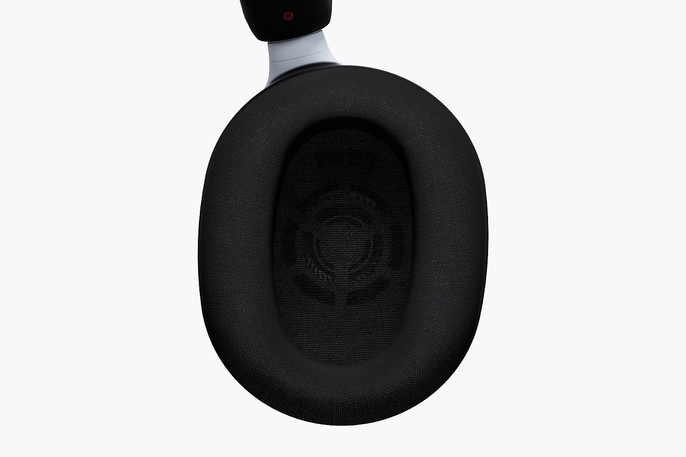 Image of the internal ear cup, showing the comfortable padding
