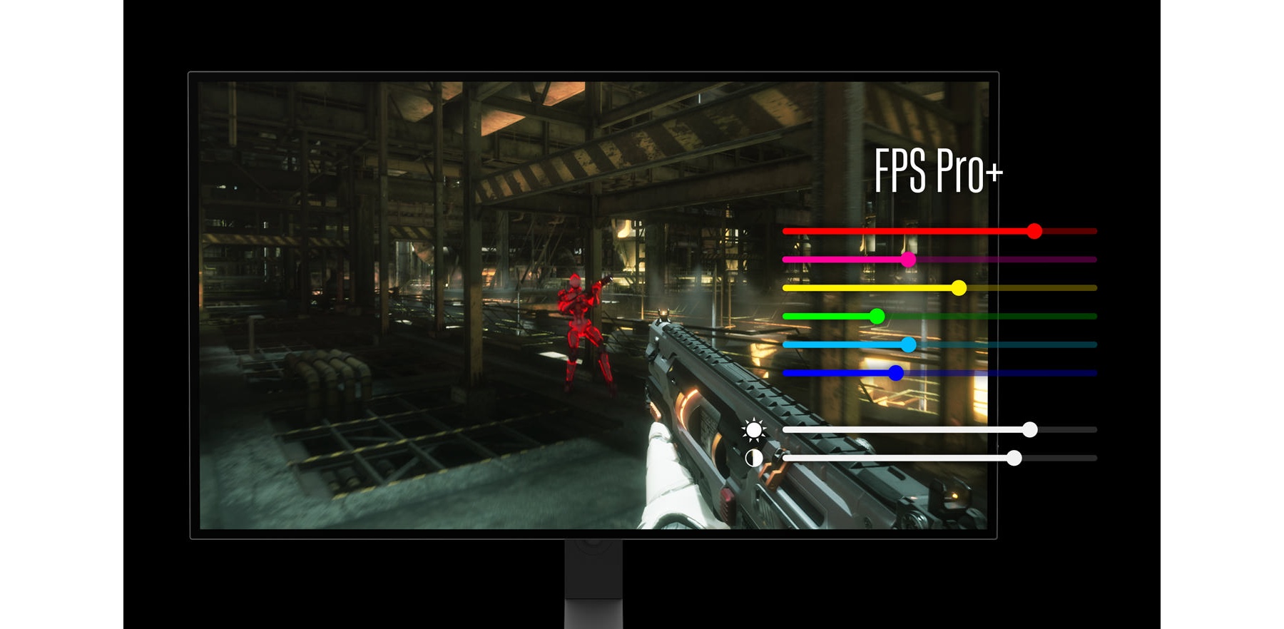 Sony INZONE M10S FPS Pro Plus competitive gaming picture mode