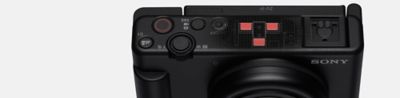 Sony ZV-1F Vlogging Camera - Black (ZV1F/B)