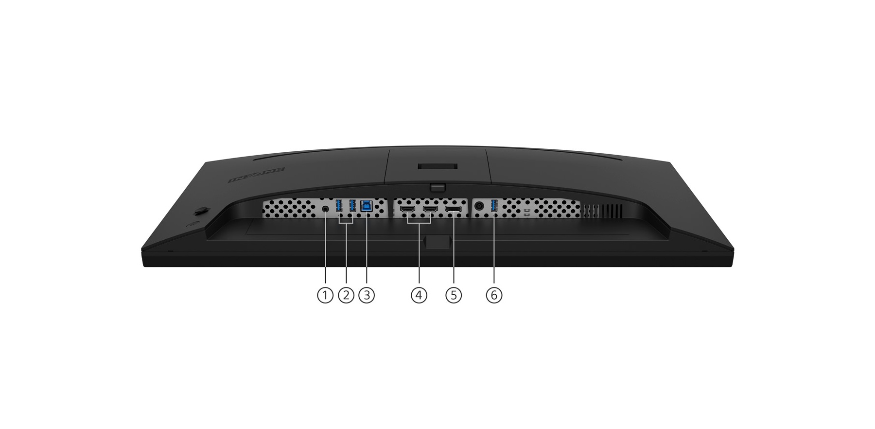 Sony INZONE M9 II HDMI 2.1 DisplayPort 2.1 and USB connectivity