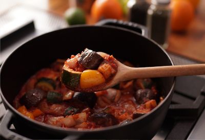 Photo of cooking in a pot