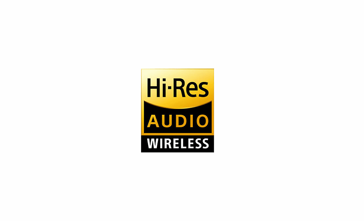 Imagine cu logoul Hi-Res Audio Wireless