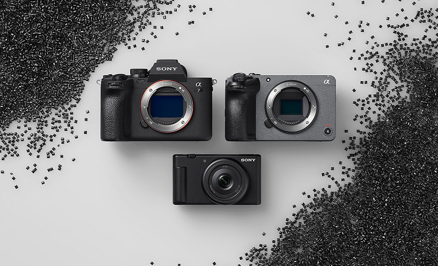 Image of Sony cameras with SORPLAS