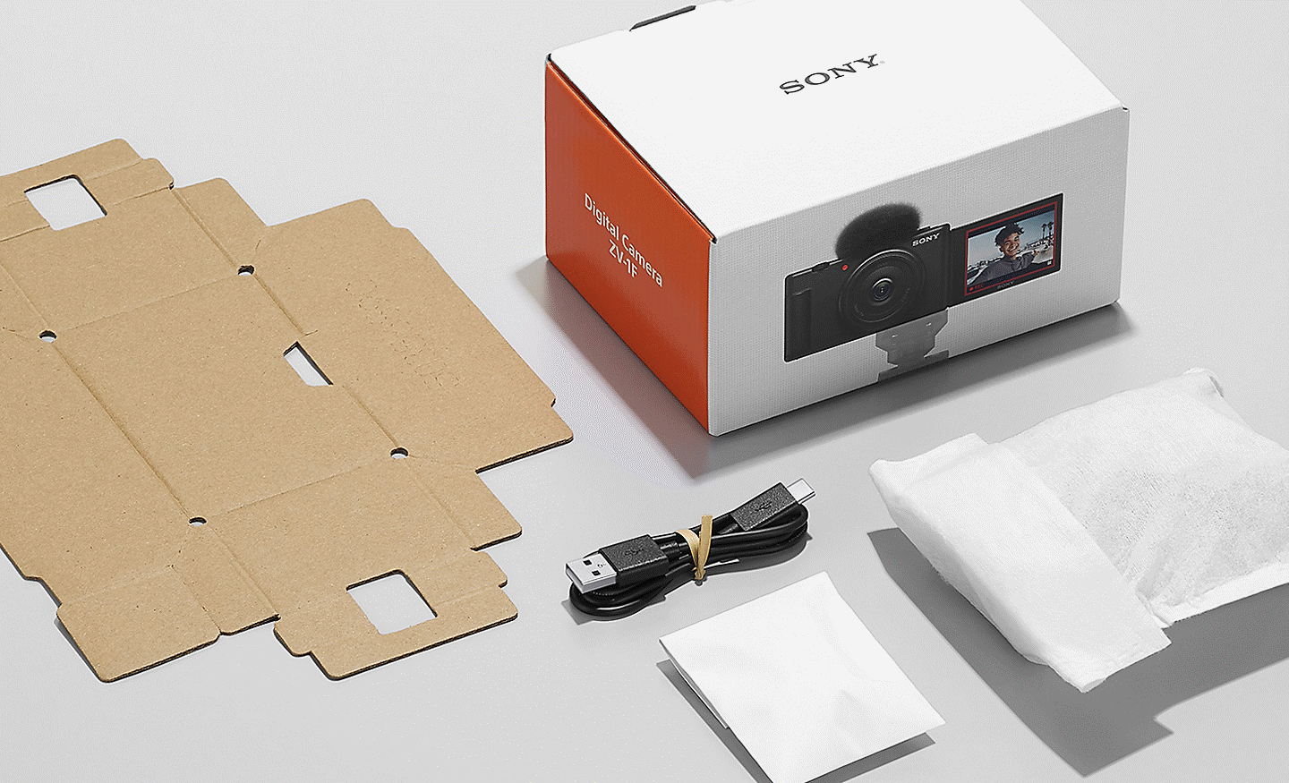 Image of the package of the ZV-1F