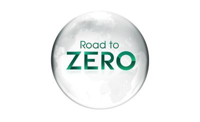 Grafic cu logoul Road to ZERO