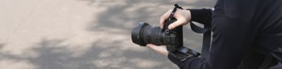 Image of a man shooting at a low angle
