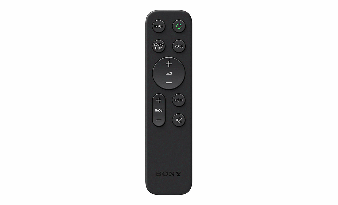 Image of the HT-S2000 remote on a white background