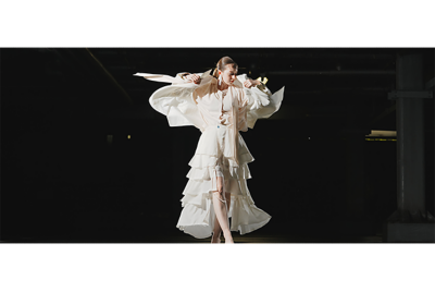 Image of a woman posing, taken with appropriate white balance