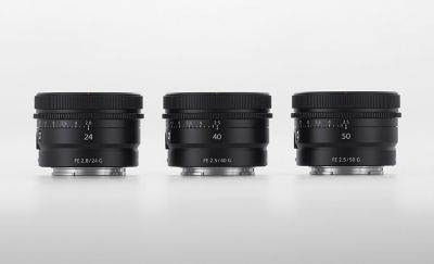 Product image showing three nearly identical-looking lenses