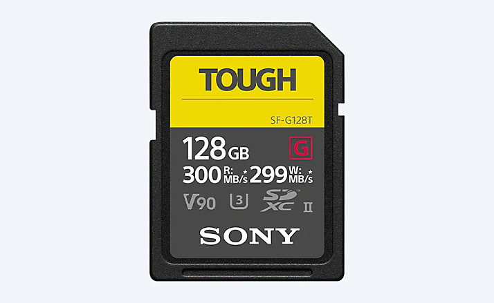 Tough-SD-kort fra Sony