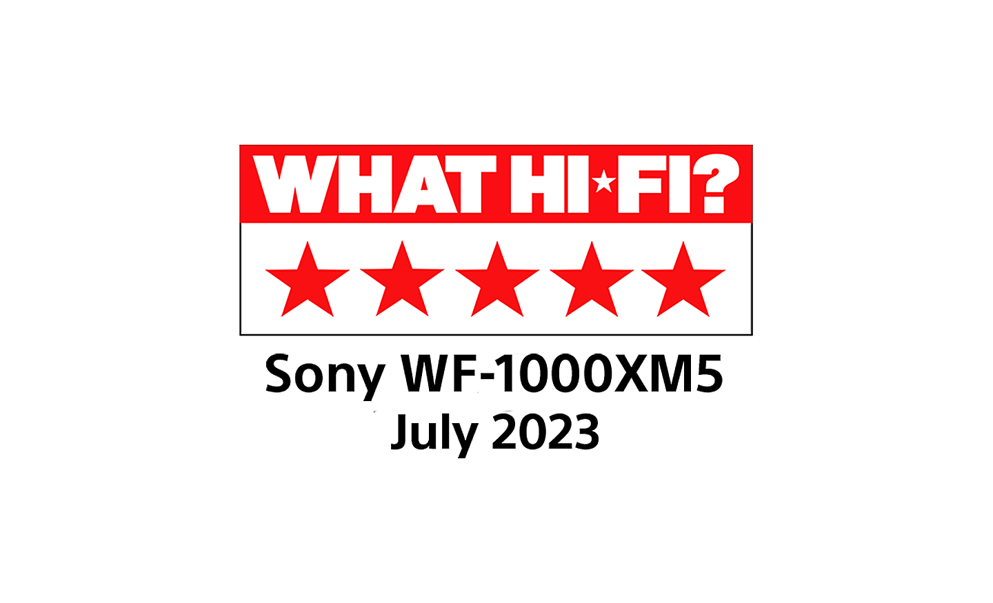 WF-1000XM5 What HI-FI Award Module