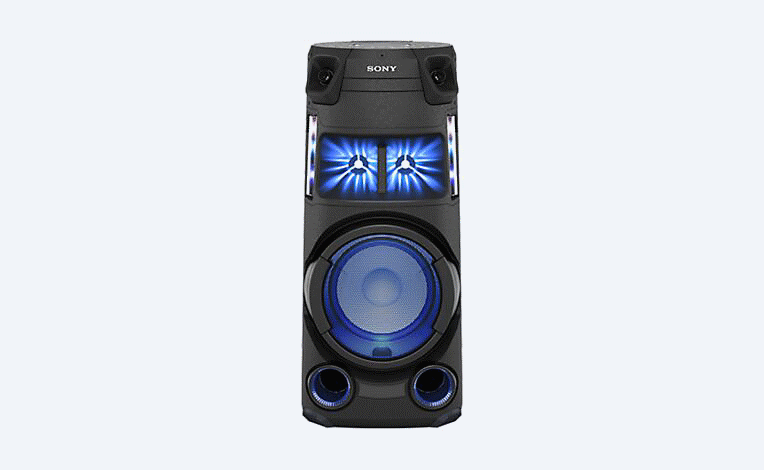 Sony V43D high-power audio system with Bluetooth technology