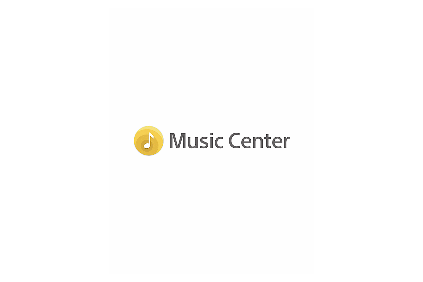 Obrázok loga aplikácie Sony Music Center