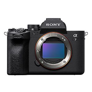 Cámara Sony a7 IV con lente de 28-70 mm. Sony Mirrorless Alpha 7IV