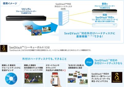 SONY ブルーレイレコーダー W録 外付けHDD対応 動作保証品 外付けハードディスクを接続する | 外付けハードディスクを