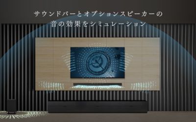 シミュレーションで 音の違いを体験しよう！HT-A9000