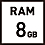 RAM:8GB