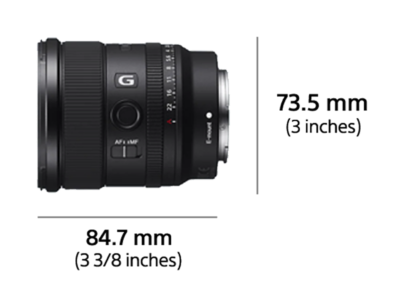 SEL20F18G | Lenses | Sony CA SEL20F18G | Lenses | Sony CA
