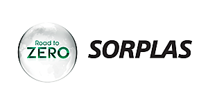 Logo programu Road to Zero a materiálu SORPLAS