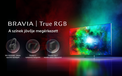 Most vásárolj Sony True RGB TV-t és válassz az ajándékok közül!