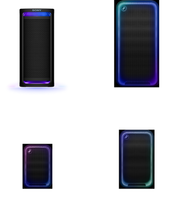 Imagen de la línea con todos los productos de la serie ULT TOWER uno junto a otro.