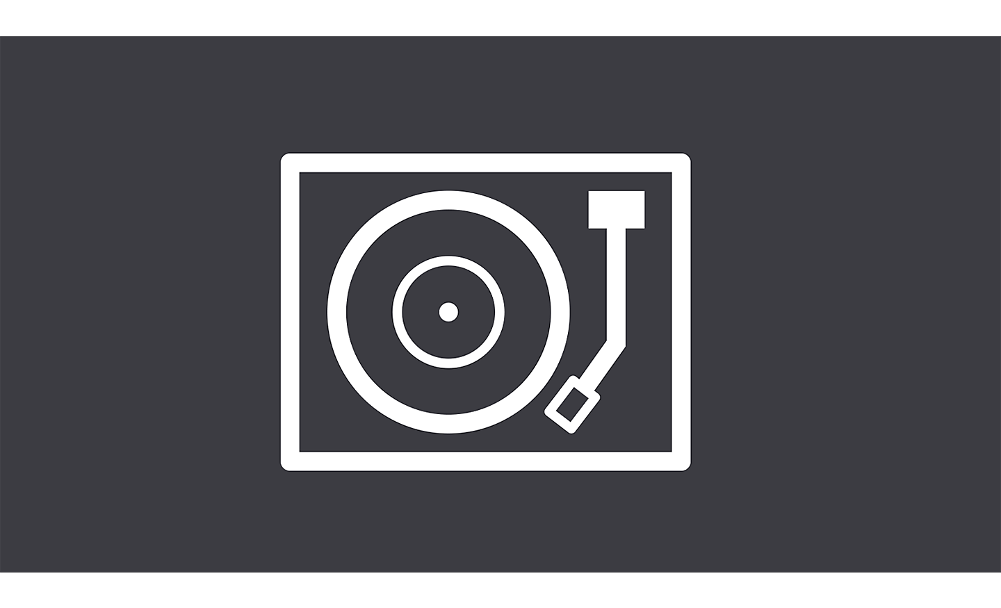 Une image de l'icône du processeur Vinyl.